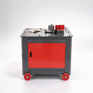 Máquina dobladora de estribos GF32 con cuerpo de fundición resistente, dobladora de varillas de 4-32 mm para proyectos de construcción de puentes - Product Image 2