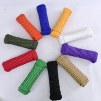 Cordon élastique tressé en polyester de 5 mm, haute résistance, écologique, couleur personnalisée, 100 m de longueur, léger, pour l'extérieur