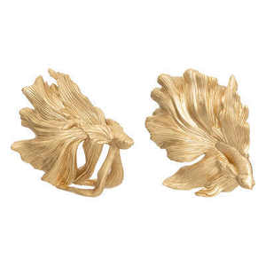 POISSON DORÉ H 12CM ASSORTI - Product Image 1