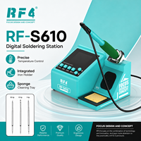 Estación de Soldadura Inteligente RF4 S610 H8E, Juego de Soldador de 100W y Estación de Retrabajo de Aire Caliente para Reparación de PCB de Teléfonos, Tabletas y Laptops