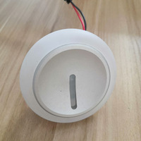 Lampe murale décorative LED moderne pour intérieur, éclairage encastré d'angle pour couloir, escalier, marche, corps en aluminium, 220V, LED Bridgelux