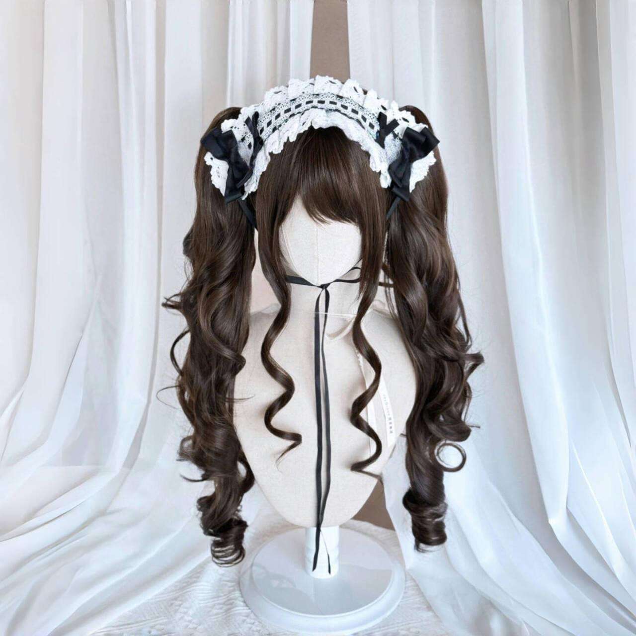 ตาข่ายจัดส่งสไตล์วินเทจญี่ปุ่น [ช็อกโกแลต] ขนาด 50 ซม.