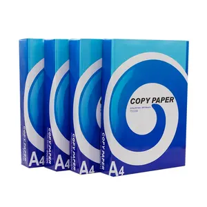 A4 80g 70gsm papel de copia de papel OEM embalaje de madera carta pulpa peso Legal hojas de Material virgen origen certificado de tipo tamaño