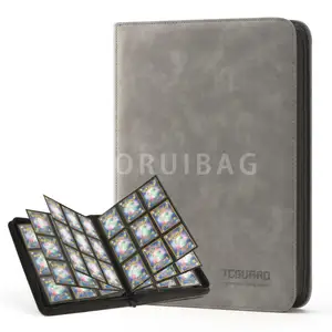 Trading Card Binder, 9 Side Loading Pocket Card Album Hold Up to 540 Cards