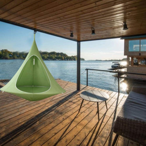 Tente suspendue de loisirs imperméable pour enfants et adultes, camping en plein air, chaise suspendue, mobilier d'<span class=keywords><strong>intérieur</strong></span>, <span class=keywords><strong>tipi</strong></span>, maison dans les arbres, tente pod d'arbre - Product Image 4
