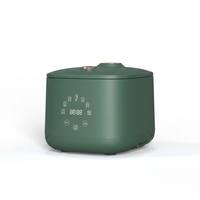 Cuiseur à riz électrique 3L en forme de tambour, faible teneur en sucre, avec cuiseur vapeur, revêtement antiadhésif, maintien au chaud 24h, minuterie préréglée