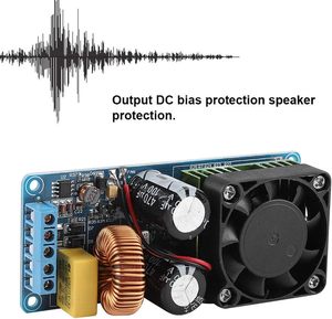 Công Suất Kỹ Thuật Số Khuếch Đại Hội Đồng Quản Trị irs2092s 500W Mono Kênh Class D Hifi Power Amp Board Thương Hiệu Ban Đầu - Product Image 6