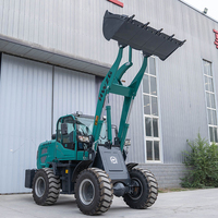Bau-Radlader 1,8 Tonnen Radlader Mini-Radlader für Fertigteilwerk