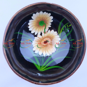 Crafted <b>Coconut</b> <b>Shell</b> Bowl Natural Eco Friendly Sustainable Food-Safe Coating Reusable Minimalist Customized Finish Direct - Product Image 5