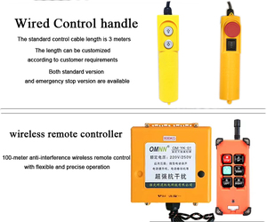 Juda nhà máy bán hàng trực tiếp 110V/220V/230V Mini Palăng điện 200kg-1200kg Wire Rope winch với điều khiển từ xa CE chứng nhận - Product Image 6