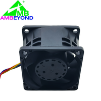 Ventilateur axial DC haute vitesse 6038 12V à roulement à billes/à manchon pour module de contrôle intégré de station de charge