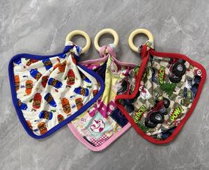RTS pronto per la spedizione di morbido bambino Lovey Bamboo Loveys per il neonato prezzo speciale per il tesoro - Product Image 4