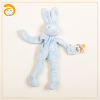 Set Boneka Bayi Reborn Desain Baru dan Selimut Keamanan Plush untuk Tempat Tidur Bayi, Penitipan Anak, Tidur, dan Perjalanan