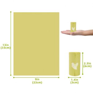 2025 OEM Hot Sales Eco-Friendly <b>Compostable</b> Leak Proof Biodegradable Dog Poop <b>Bag</b> With Dispenser Dog Waste <b>Bag</b> Cornstarch - Product Image 4