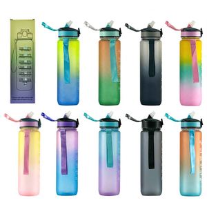 Botella Deportiva de Tritán de 32 oz Libre de BPA con Tapa Abatible, Logotipo Personalizado, para Infusión de Frutas, Camping, Apta para Agua Hirviendo - Product Image 2