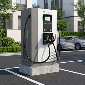 Nueva Estación de Carga Rápida para Vehículos Eléctricos Starcharge Gemini de 120kW/180kW con Certificación CE, OCPP 1.6J, IP55, Pantalla Táctil de 7 Pulgadas para Estacionamiento - Product Image 4
