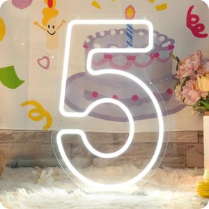 Number Letreros Neon LED indoor hanging ambient light shop <b>sign</b> wall decoration light entrance indicator light luminous <b>sign</b> - Product Image 1