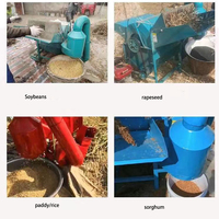 Décortiqueuse mobile agricole multifonctionnelle pour maïs et céréales, décortiqueuse de soja
