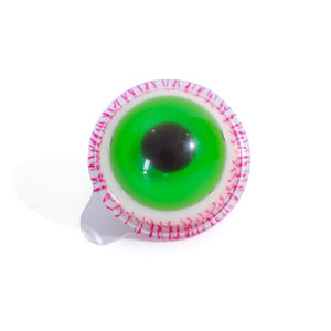 Nouvelles bonbons gélifiés halal Big 18G en forme d'œil, saveur fruitée, bonbons gélifiés éclatants en forme d'œil de pavot, fournisseur de bonbons - Product Image 4
