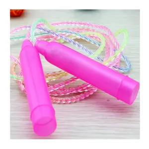 2021 Cheap Wholesale Hotsale Colorful Plastic Jump Skipping Rope For Kids Home Exercise Promotion Toy