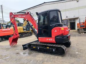 Mini-excavatrice Kubota KX165 KX165-5 d'occasion en bon état, 5 tonnes, avec pince hydraulique, également disponible : Kubota KX161 KX165 - Product Image 3