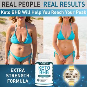 Keto bhb แคปซูล ketogenic carb, แคปซูลเผาผลาญไขมันยาลดน้ำหนักถั่วขาวสกัดจากชาเขียวติดฉลากส่วนตัว - Product Image 6