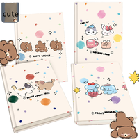 Carnet A5 Kawaii ligné avec couverture en PP écologique et couverture rigide épaisse, promotionnel pour les étudiants universitaires