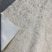 100% Polyester Floral Tissu D'ameublement Prix Compétitif Colle En Relief Holland Velvet Warp Tricoté Type pour Canapé Doublure Rideau