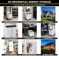 Batterie au lithium LiFePO4 48V 51.2V 1000Ah 50KWH 50Kw 100Kwh 45KWH 100Kw pour stockage d'énergie solaire