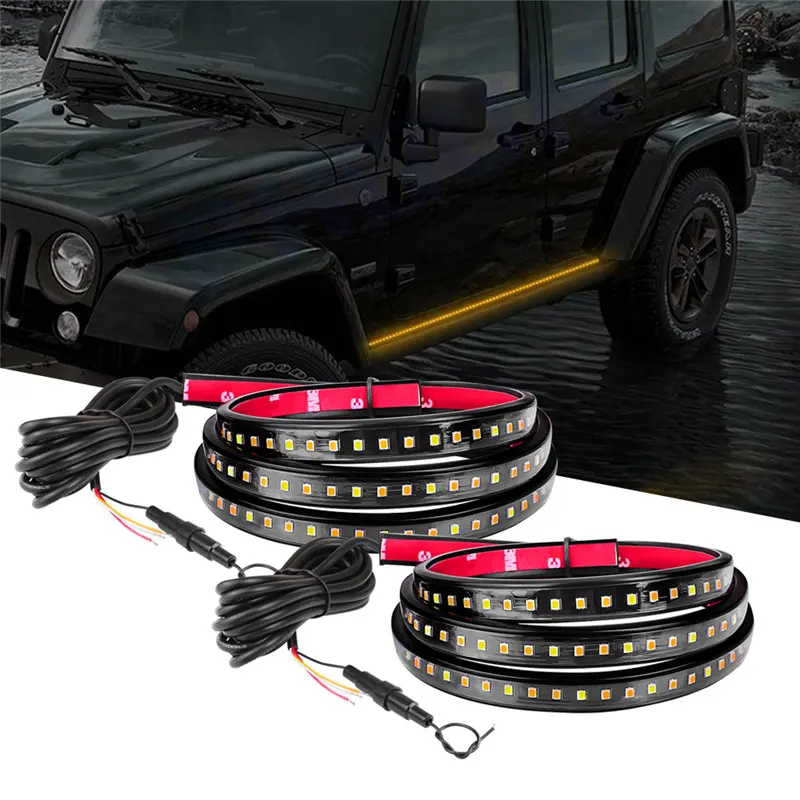 12V 24V Led Truck Treeplank Lichten Side Marker Warnning Lamp Pickup Atv Offroad Led Strip Licht Accessoires