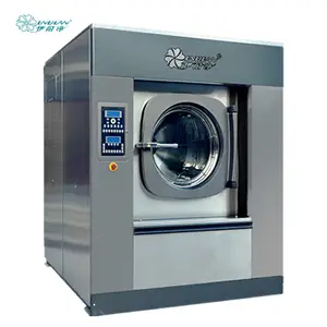 Tam otomatik otel hastane çamaşır çamaşır ekipmanları 50kg endüstriyel çamaşır makinesi ekstraktör makinesi
