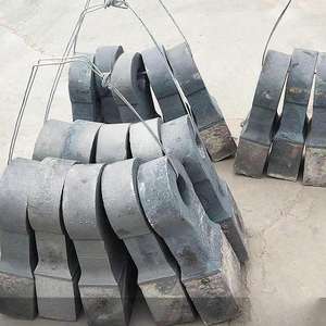 Hochmangan-Stahl Guss-Hammermühlen-Schläger Goldbrecher Legierung Verschleißfest für den Bergbau - Product Image 6