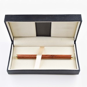 Pluma de caligrafía GemFully, la mejor venta, respetuosa con el medio ambiente, marca de cliente ejecutivo, pluma estilográfica de madera con diamante - Product Image 6