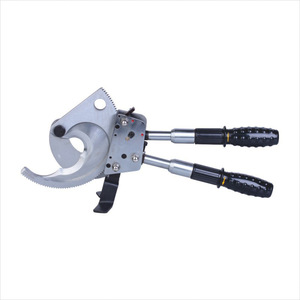 Coupe-câble à cliquet Xd-75A/100A/130A, mâchoire de 1 pouce, dentelée, en acier au chrome-vanadium, qualité industrielle - Product Image 1
