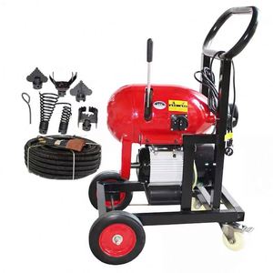 Máquina desatascadora de tuberías en espiral multiusos desechable, herramienta de limpieza de desagües con serpentina, 1 año, 3kW, 220V, para cocina, exteriores y oficina - Product Image 6