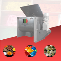 GY WLDH Mélangeur industriel en acier inoxydable pour aliments Mélangeur horizontal à ruban pour épices, riz, poudre, poivre Mélangeur de liquides