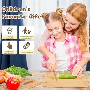 Jeu <span class=keywords><strong>de</strong></span> rôle en bois Montessori pour enfants, batterie <span class=keywords><strong>de</strong></span> <span class=keywords><strong>cuisine</strong></span>, <span class=keywords><strong>jeux</strong></span> éducatifs, jouets pour garçons et filles - Product Image 5