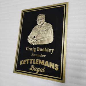 Custom <strong>Outdoor</strong> Photo Relief <strong>Plaque</strong> Cast Bronze <strong>Memorial</strong> <strong>Plaque</strong> - Product Image 1