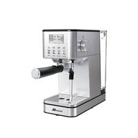 Máquina de Café Espresso Semiautomática Anbolife de 15 Bares, Termobloque, Pantalla Digital, Vaporizador, Tanque de Agua de 1.7L, OEM, ODM