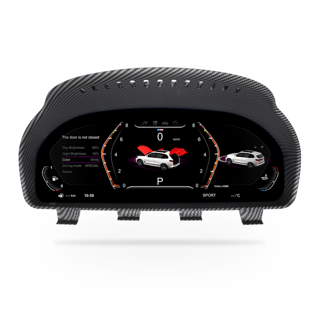 Linux 12.3'' IPS Car Digital Cluster for BMW F10 Car Dashboard Instrument Support Original Car with HUD or Without HUD