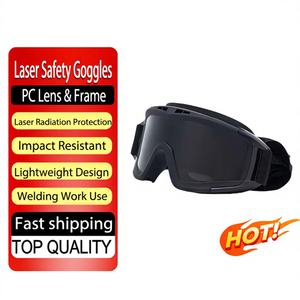 Lunettes de sécurité anti-rayonnement laser, monture en plastique durable, lunettes de soudage avec verres anti-rayures pour les soudeurs - Product Image 1