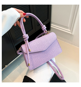 กระเป๋าผู้หญิงดีไซน์เฉพาะตัว รุ่นใหม่ สไตล์หรูหรา แฟชั่นทันสมัย สะพายไหล่เดียว ทรงสี่เหลี่ยมเล็ก - Product Image 2