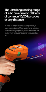 Aanpassen Van Contactloze Industriële Ccd Barcodescanner Terminal 3-In-1 Industriële Scanpistolen Voor Detectie Van Laboratoriumfouten - Product Image 5