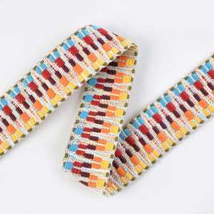 สายรัดกระเป๋า/เข็มขัด/เสื้อผ้า ลายแจ็คการ์ดรูปตัววี แบบด้านเดียว ผลิตจากโพลีเอสเตอร์ 100% เป็นมิตรกับสิ่งแวดล้อม พร้อมรับทำโลโก้ตามสั่ง ลดราคาพิเศษ - Product Image 5