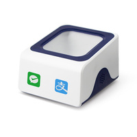 Escáner de Código de Barras de Escritorio JR P10, Lector de Códigos QR Omnidireccional, Manos Libres, Automático, USB, CMOS, para Sistema POS