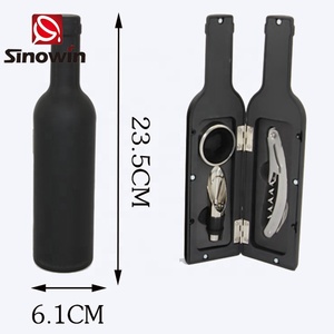 Hot bán chai Shaped thép không gỉ chai Shaped Wine Bar Bộ quà tặng - Product Image 5