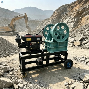 Concasseur à mâchoires compact et durable, best-seller, adapté au concassage primaire du calcaire, du granit et des minerais - Product Image 1