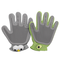 Brosse à gant de toilettage pour chiens et chats Outil d'épilation pour animaux de compagnie Épilateur réutilisable pour chiens Convient aux tapis Meubles Canapés Vêtements