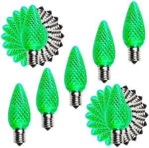 Ngoài trời đa màu C9 Bóng đèn thay thế mặt SMD C9 E17 dẫn ánh sáng bóng đèn - Product Image 2