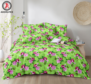 Set Biancheria da <span class=keywords><strong>Letto</strong></span> Anti-sbiadimento con Lenzuolo e Due <span class=keywords><strong>Federe</strong></span>, 4 Stagioni, Ordini <span class=keywords><strong>Grandi</strong></span> Quantità, MOQ Basso - Product Image 2